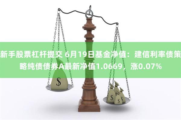 新手股票杠杆提交 6月19日基金净值：建信利率债策略纯债债券A最新净值1.0669，涨0.07%