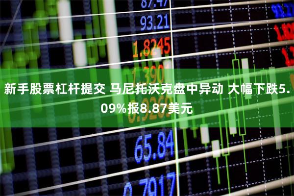 新手股票杠杆提交 马尼托沃克盘中异动 大幅下跌5.09%报8.87美元