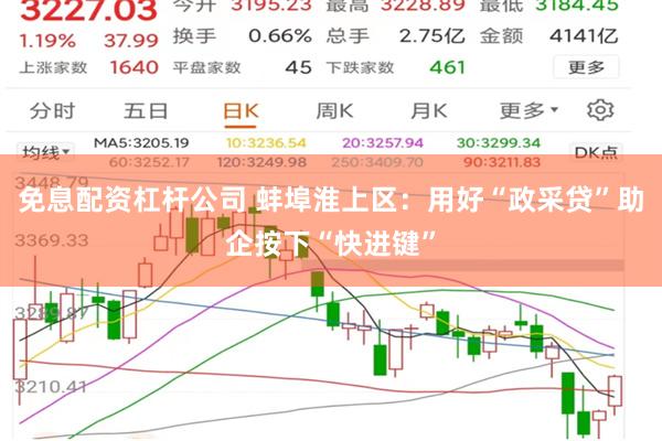 免息配资杠杆公司 蚌埠淮上区：用好“政采贷”助企按下“快进键”