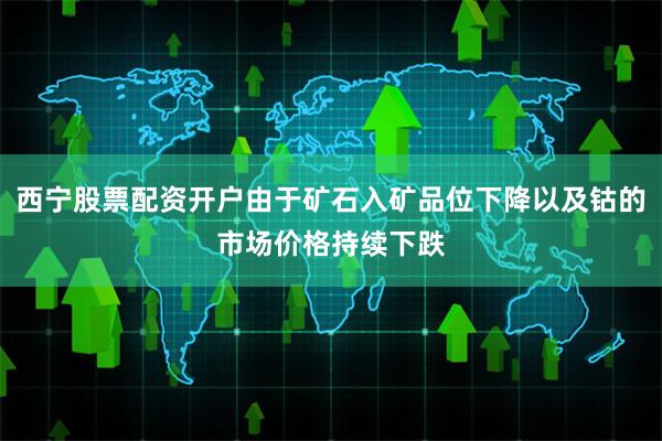 西宁股票配资开户由于矿石入矿品位下降以及钴的市场价格持续下跌
